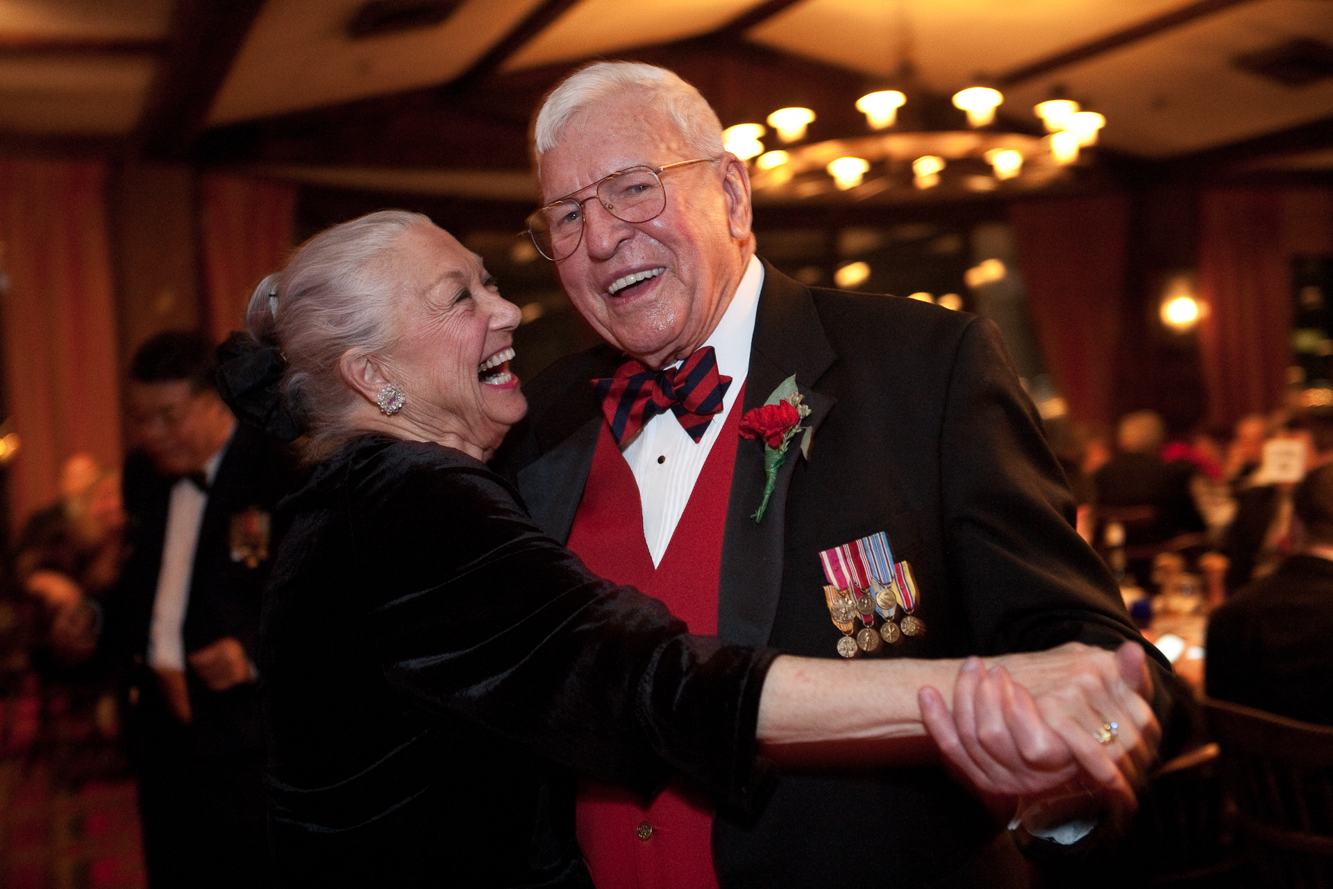 Dancers at the Sea Services Ball, Dec. 3, 2010. (Eric Dietrich/U.S. Navy)